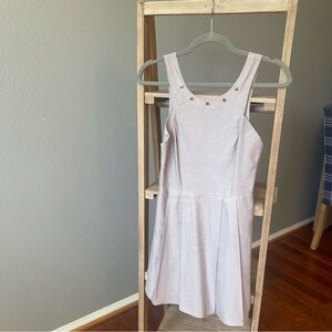 BCBGeneration Light Metallic Gray Dress